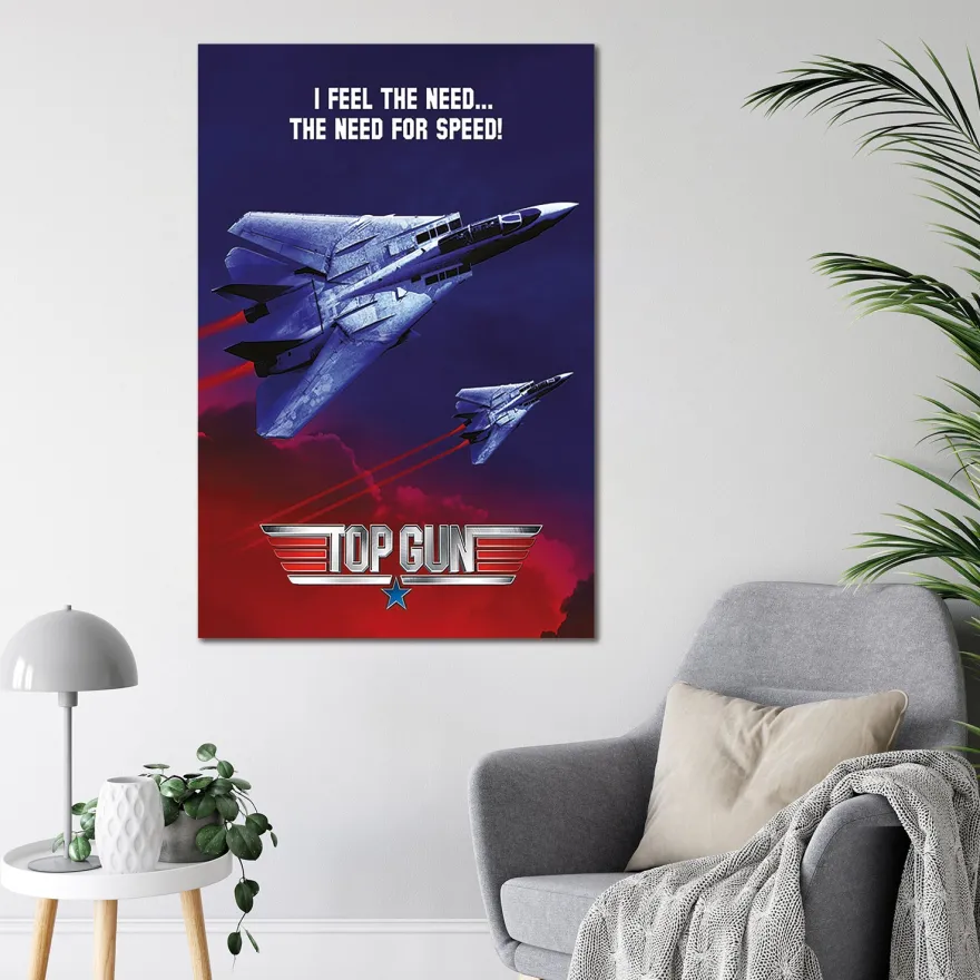 Top Gun Poster I Feel The Need