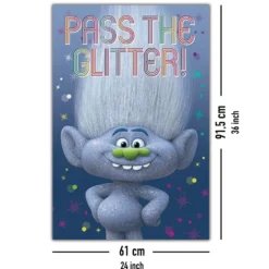 Trolls Poster Diamond Guy Pass the Glitter!