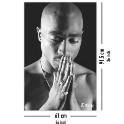 Tupac Poster Pray