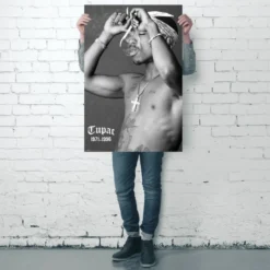 Tupac Shakur Poster Smoke