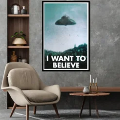 UFO Poster I Want To Believe