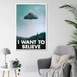 UFO Poster I Want To Believe