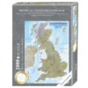 UK Karte Puzzle 2000 Teile MAPS IN MINUTES, Great Britain