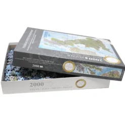 UK Karte Puzzle 2000 Teile MAPS IN MINUTES, Great Britain