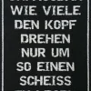 Unfassbar - Kopf drehen Fußmatte