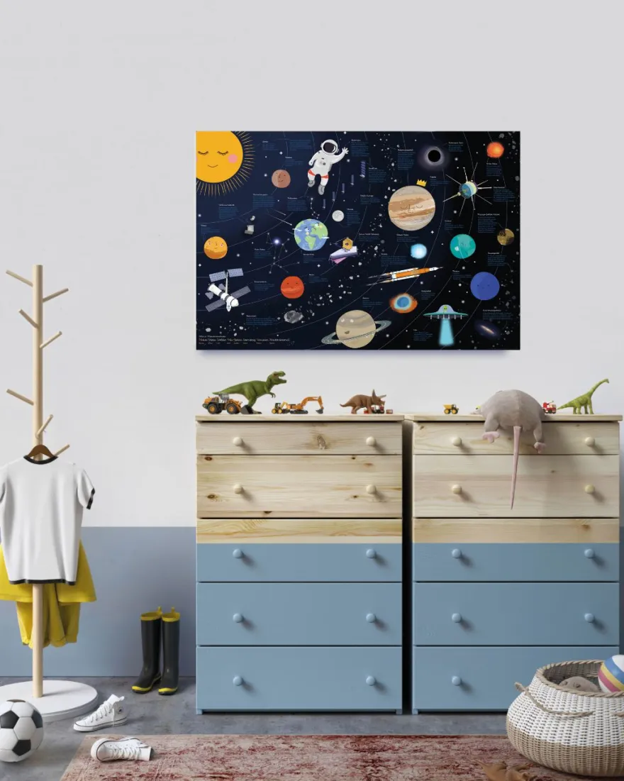Universum Poster für Kinder XL, 91,5 x 61 cm