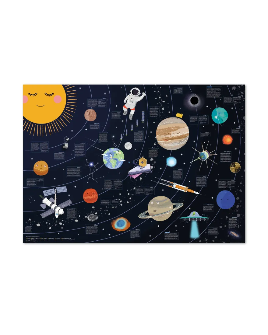 Universum Poster für Kinder XXL, 140 x 100 cm
