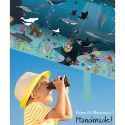 Unterwasserwelt für Kinder 170 gr. matt Papier