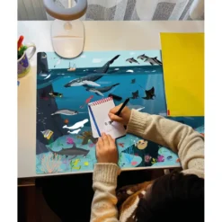 Unterwasserwelt für Kinder Schreibtischunterlage 60x40cm