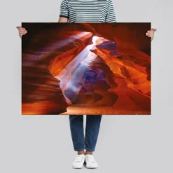 Upper Antelope Canyon Poster Roman Golubenko