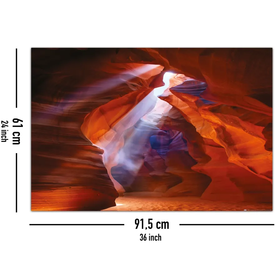 Upper Antelope Canyon Poster Roman Golubenko