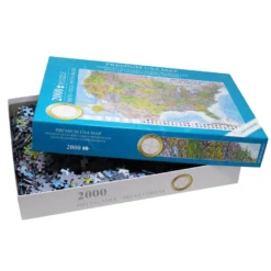 USA Karte Puzzle 2000 Teile MAPS IN MINUTES