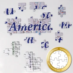 USA Karte Puzzle 2000 Teile MAPS IN MINUTES