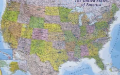 USA Karte Puzzle 1000 Teile MAPS IN MINUTES