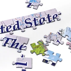 USA Karte Puzzle 1000 Teile MAPS IN MINUTES