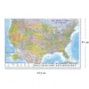 USA Landkarte XL Poster 2026 - MAPS IN MINUTES™ - 61 cm x 91,5 cm