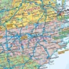 USA XXL Poster - MAPS IN MINUTES
