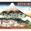 Utagawa Toyokuni II Kunstdruck Evening Snow