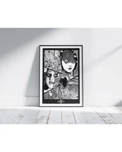 Uzumaki Poster Spiral Into Horror, Junji Ito