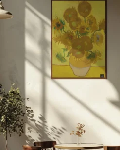 Van Gogh Sunflowers Poster Museum Amsterdam - 61x91,5 cm