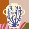 Vase Kunstdruck