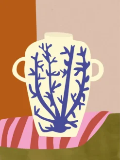 Vase Kunstdruck