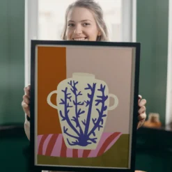 Vase Kunstdruck