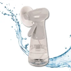 Ventilator mit Sprühflasche