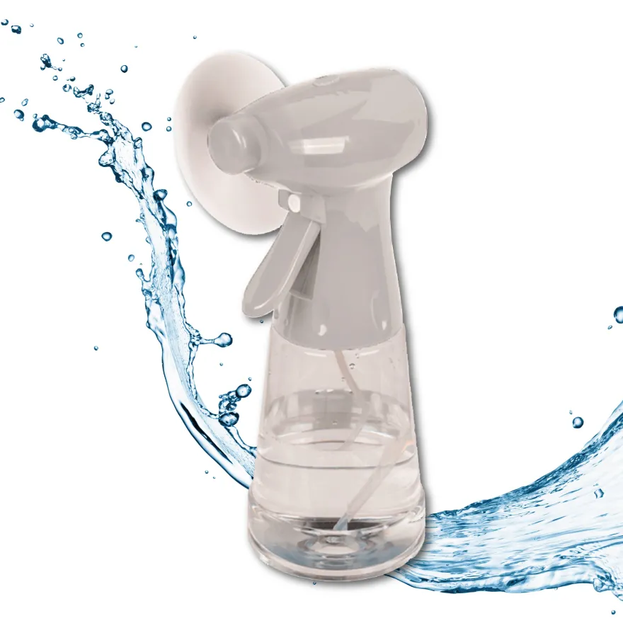 Ventilator mit Sprühflasche