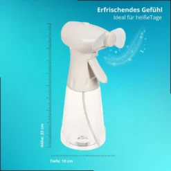 Ventilator mit Sprühflasche