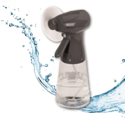 Ventilator mit Sprühflasche