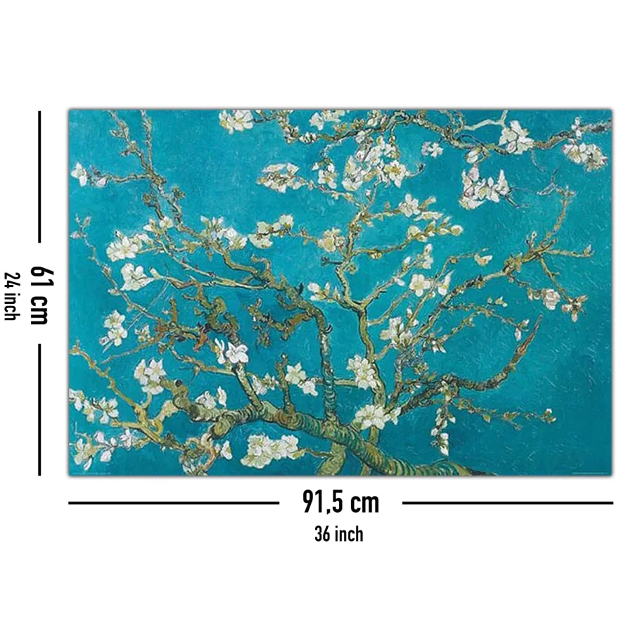 Vincent Van Gogh Poster Mandelblüten, 1890