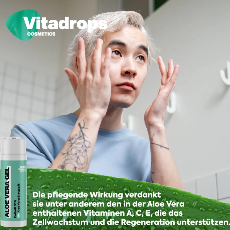 Vitadrops Aloe Vera Gel 93 %