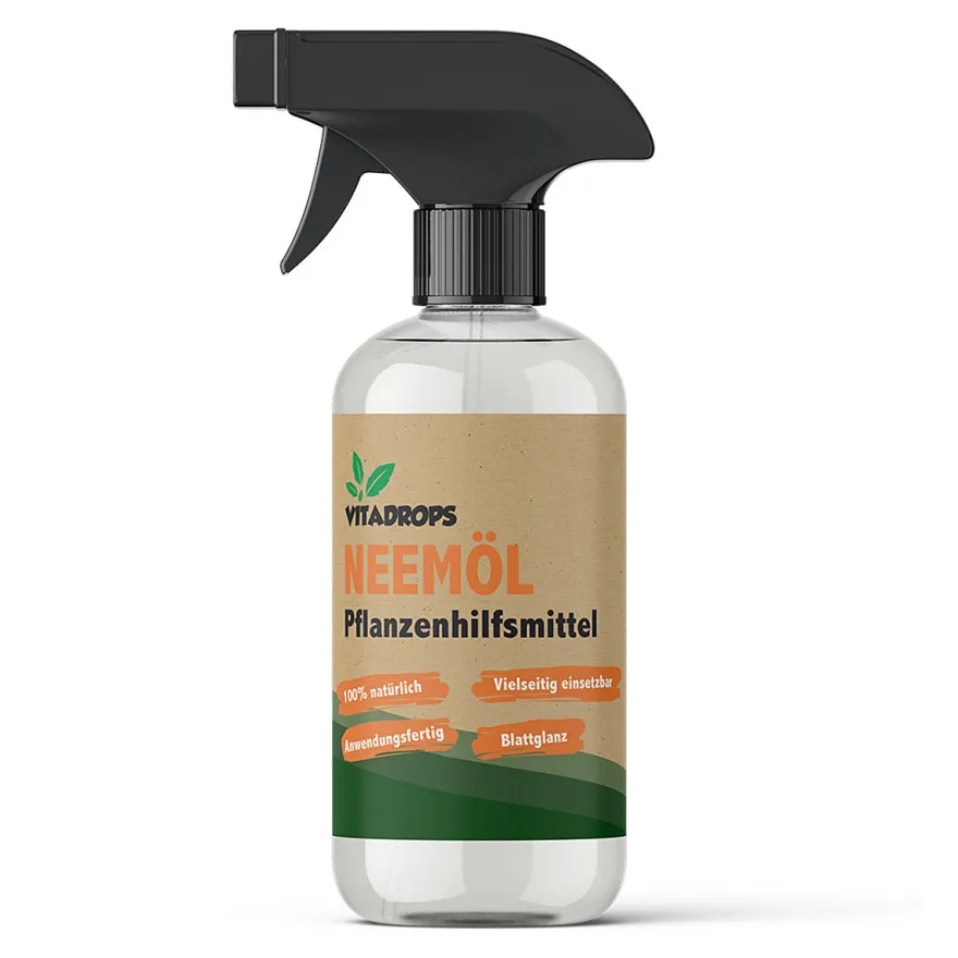 Vitadrops Neemöl PflanzenSchutz Spray Niemöl