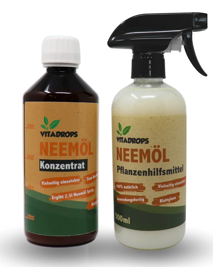 Vitadrops Neemöl Set Spray & Konzentrat, je 500ml