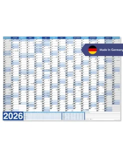 Wandkalender XXL Poster 2026 Papier 250 gr. / matt