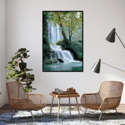 Wasserfall Poster