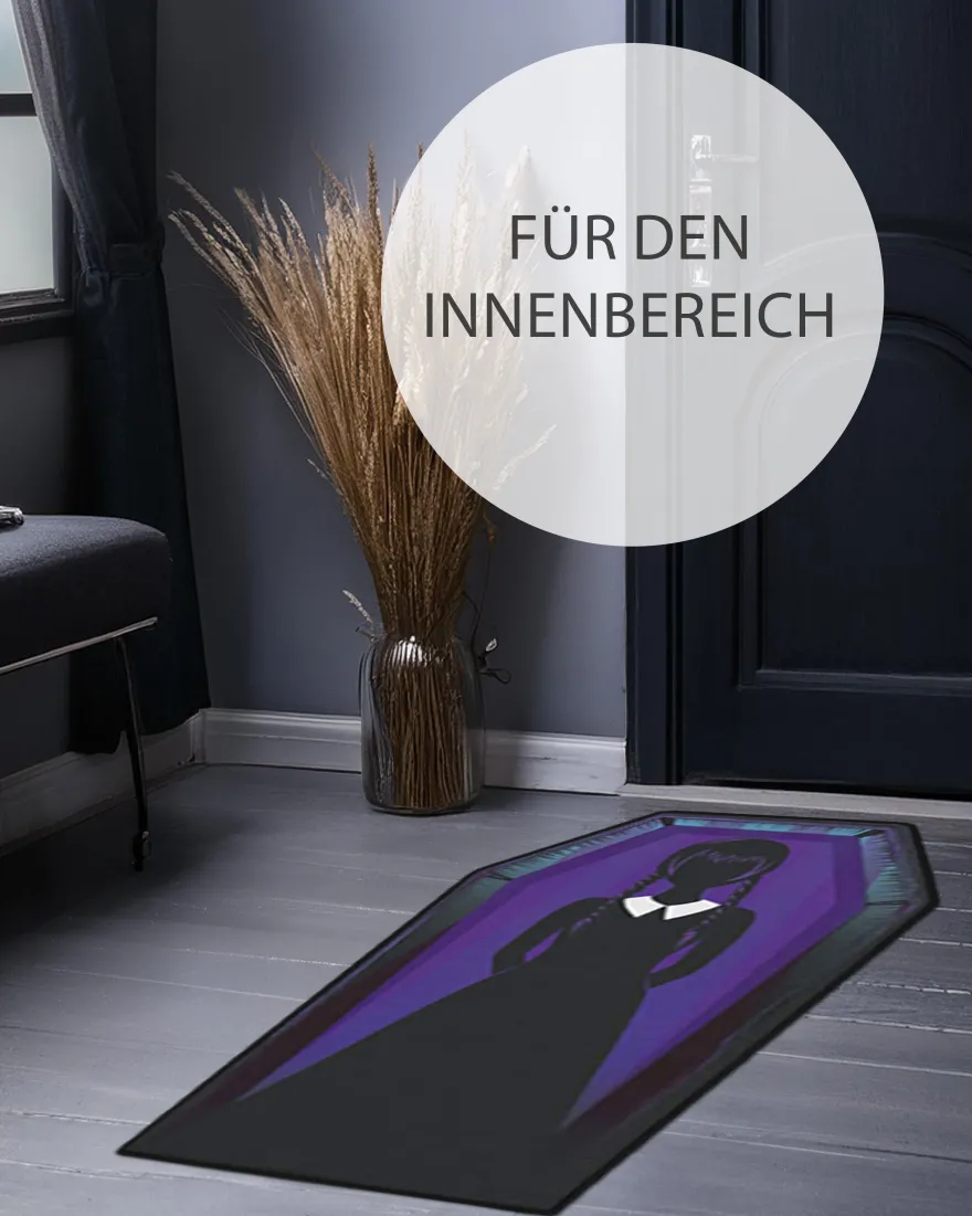 Wednesday Fußmatte Dark Side Sarg
