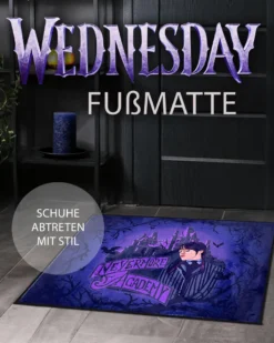 Wednesday Fußmatte Nevermore Academy