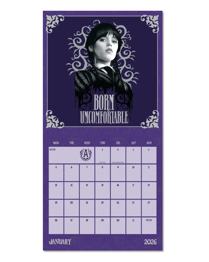 Wednesday Kalender 2026