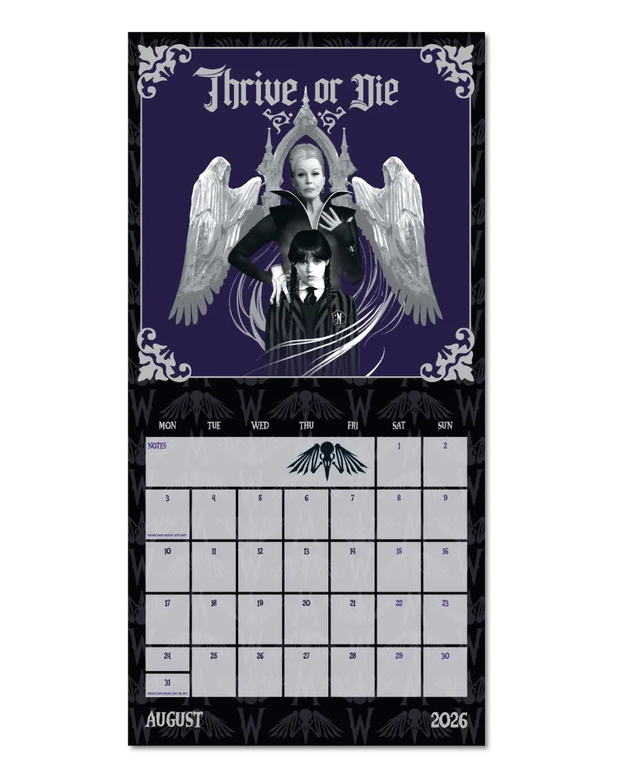 Wednesday Kalender 2026