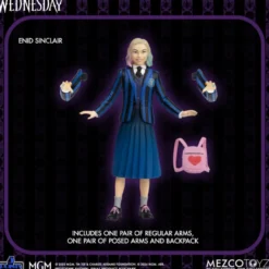 Wednesday 5 Points Figurenset Wednesday & Enid