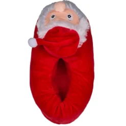 Weihnachtsmann Hausschuhe Plüsch Kinder