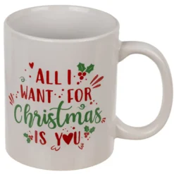 Weihnachts Tassen 2-er Set All I want & Mistletoe
