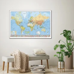 Weltkarte Poster Die Welt