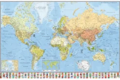 Weltkarte Poster Die Welt