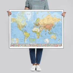 Weltkarte Poster Die Welt
