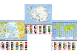 Weltkarte Poster Die Welt Riesenformat 140x100cm