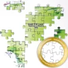 Weltkarte Puzzle 2000 Teile MAPS IN MINUTES