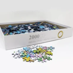 Weltkarte Puzzle 2000 Teile MAPS IN MINUTES